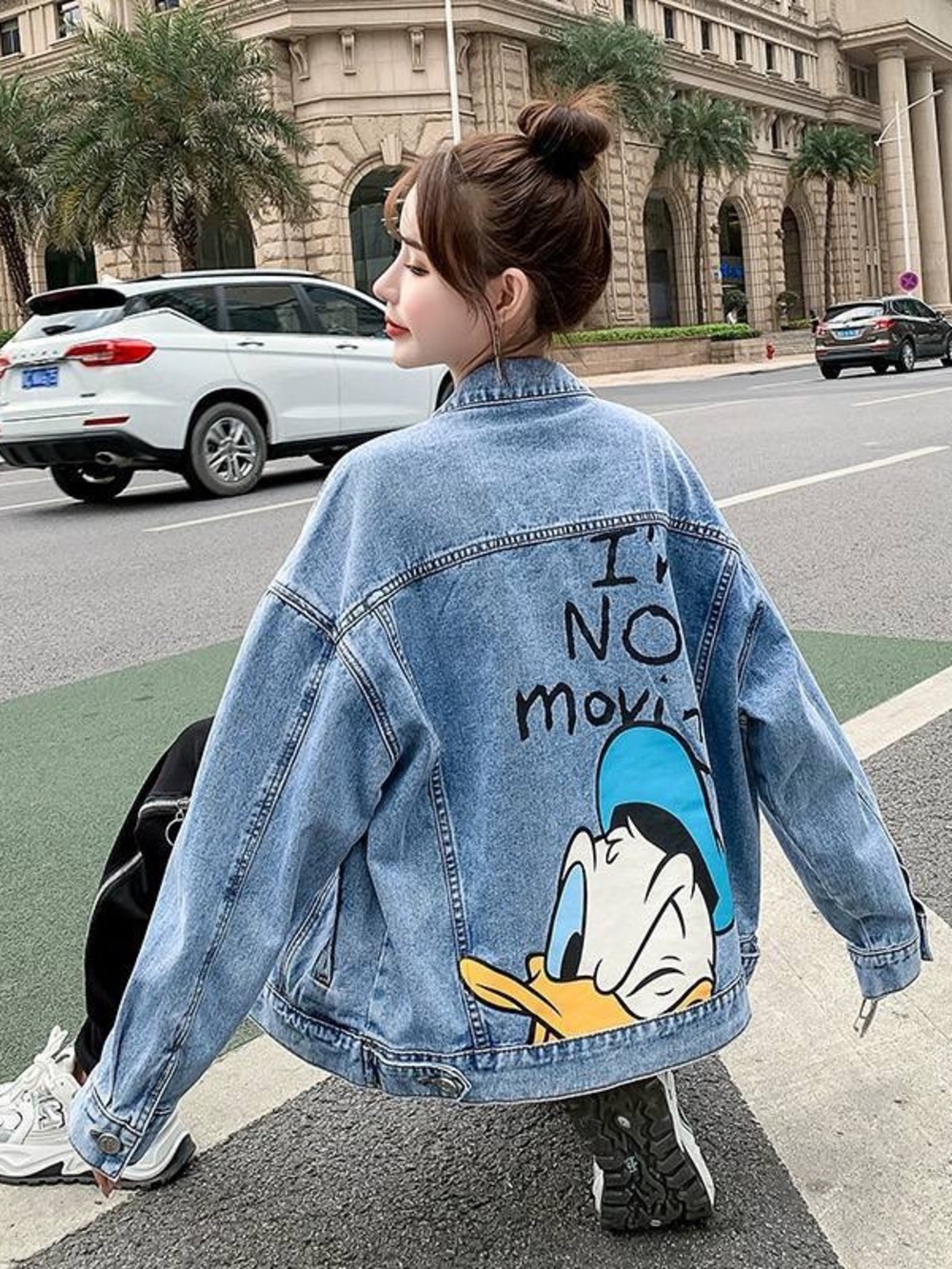 Graphic Donald Duck Denim Jacket - Picture 5 of 7